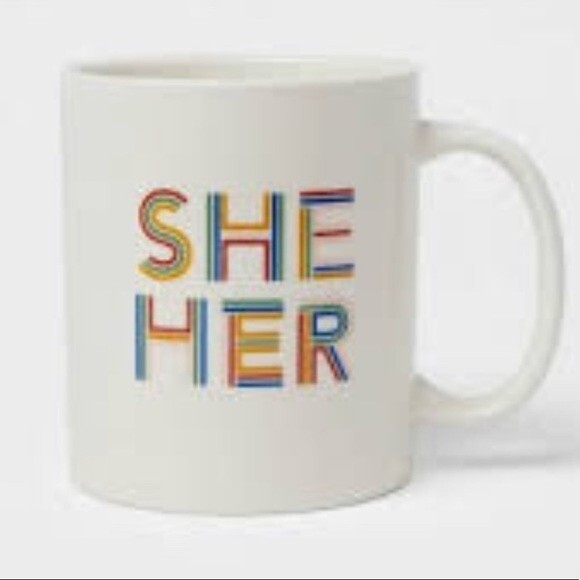 She Her Pronouns Mug - Picture 2 of 2
